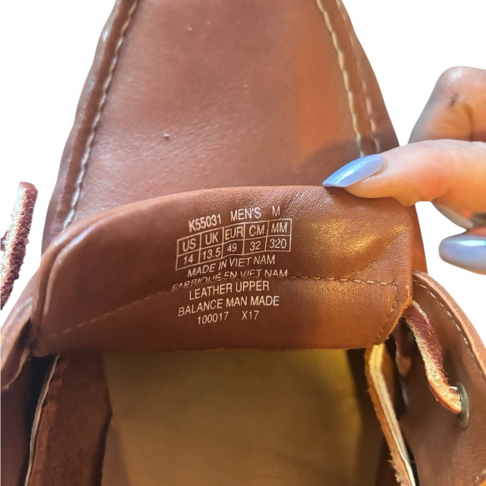 Rockport Men's Brown Boat Shoes Size 14 Excellent condition - Picture 4 of 5